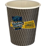 5 oz Full Color Wave Paper Cup - gray 5 oz Full Color Wave Paper Cup - gray