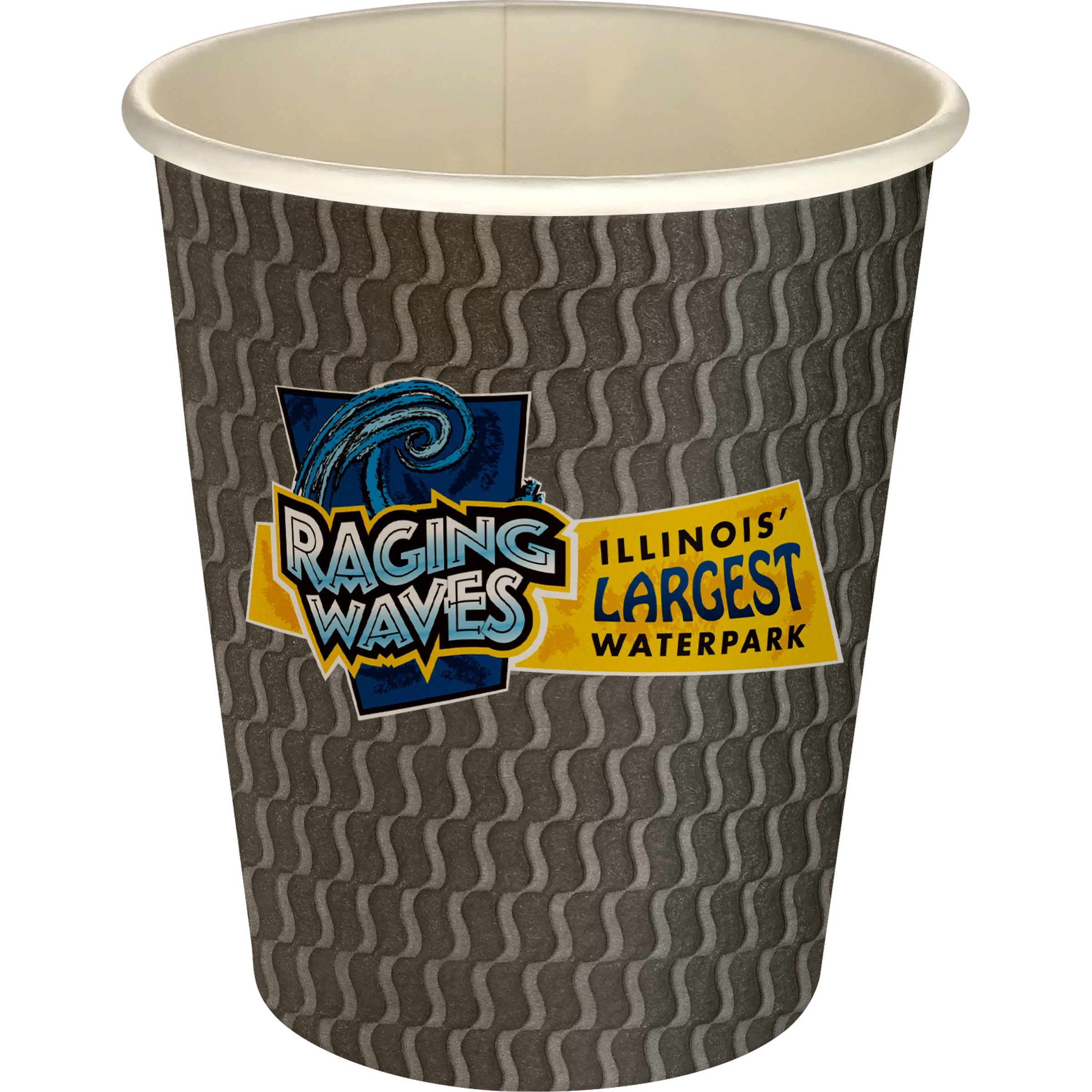 5 oz Full Color Wave Paper Cup 1