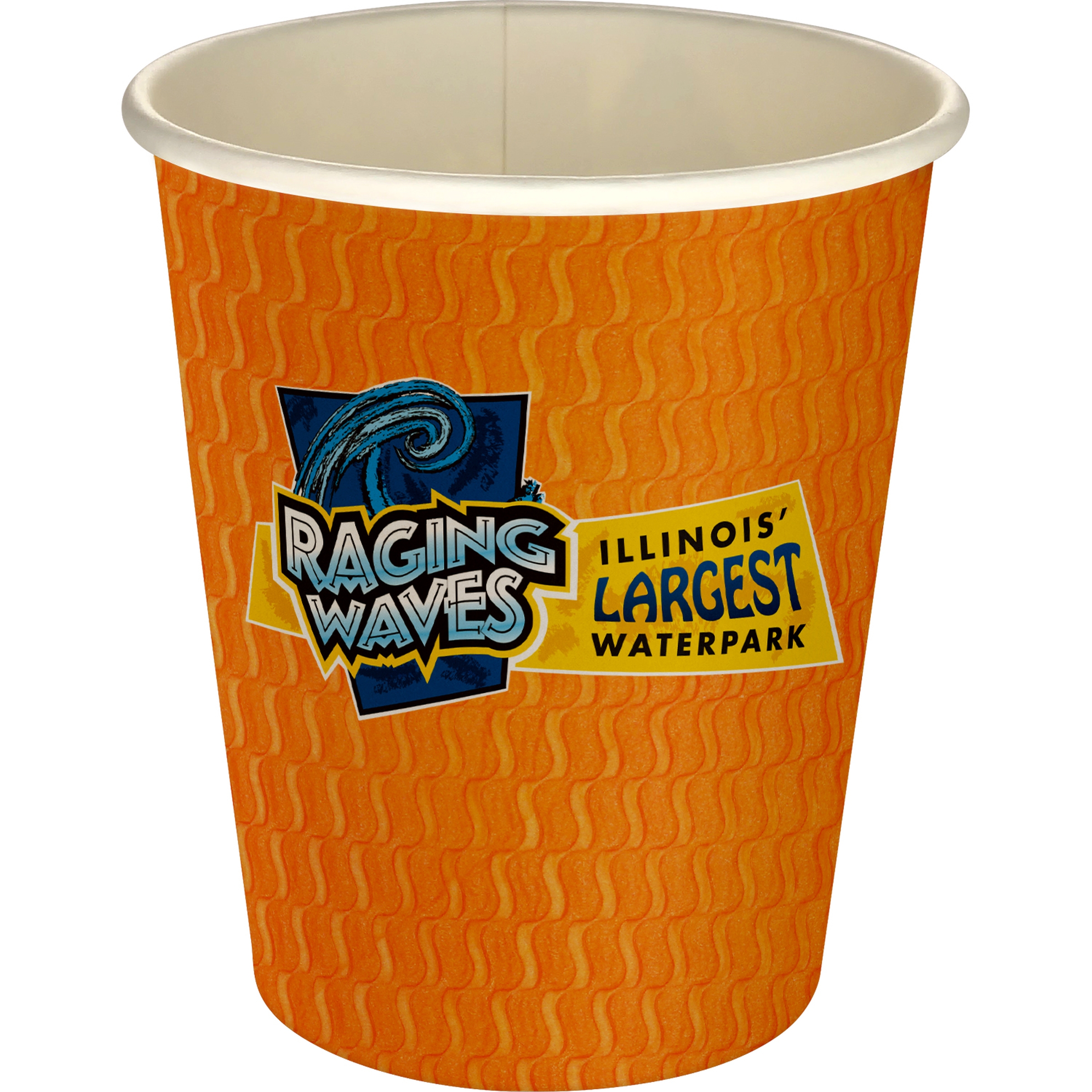 5 oz Full Color Wave Paper Cup 1