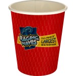 5 oz Full Color Wave Paper Cup - red 5 oz Full Color Wave Paper Cup - red