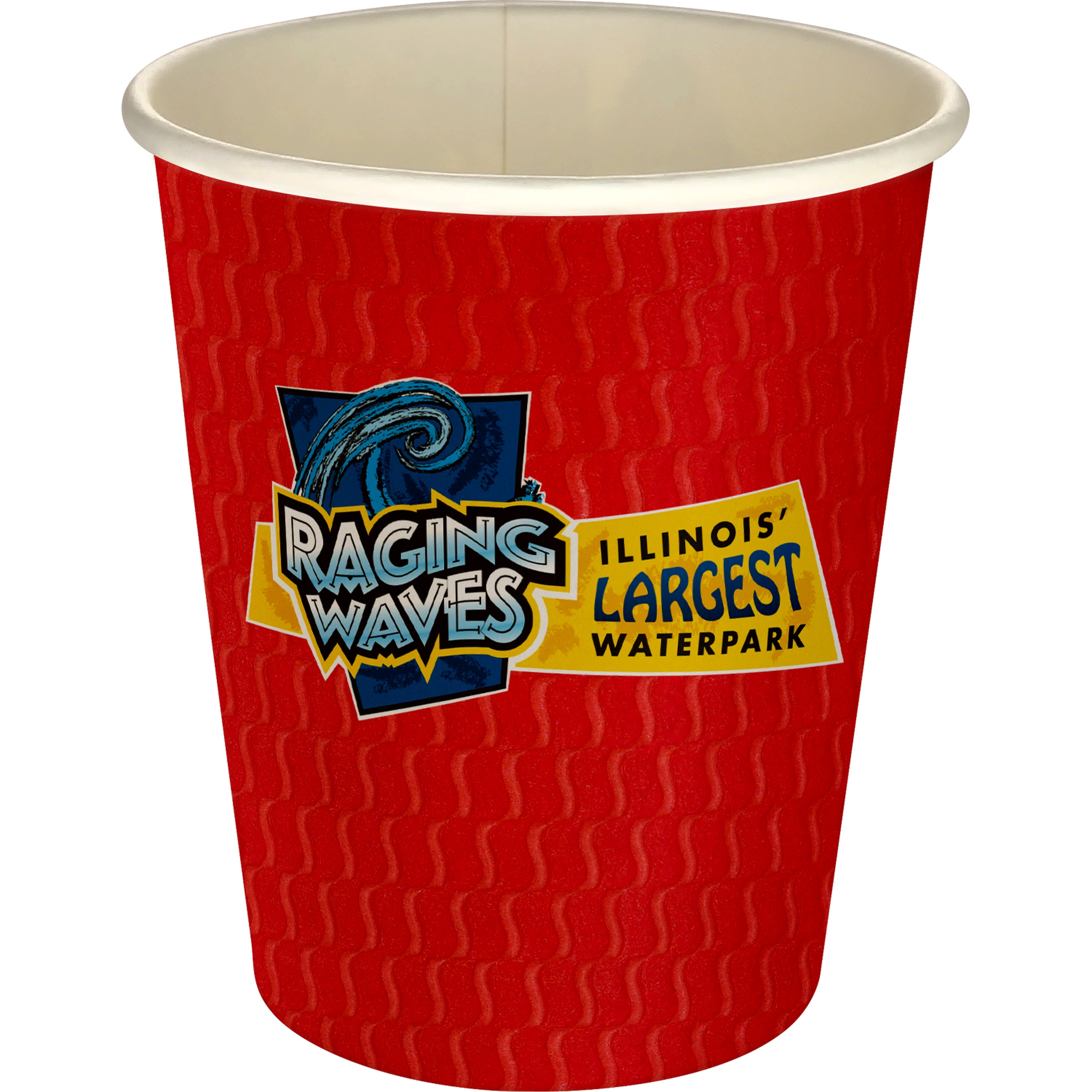 5 oz Full Color Wave Paper Cup 1
