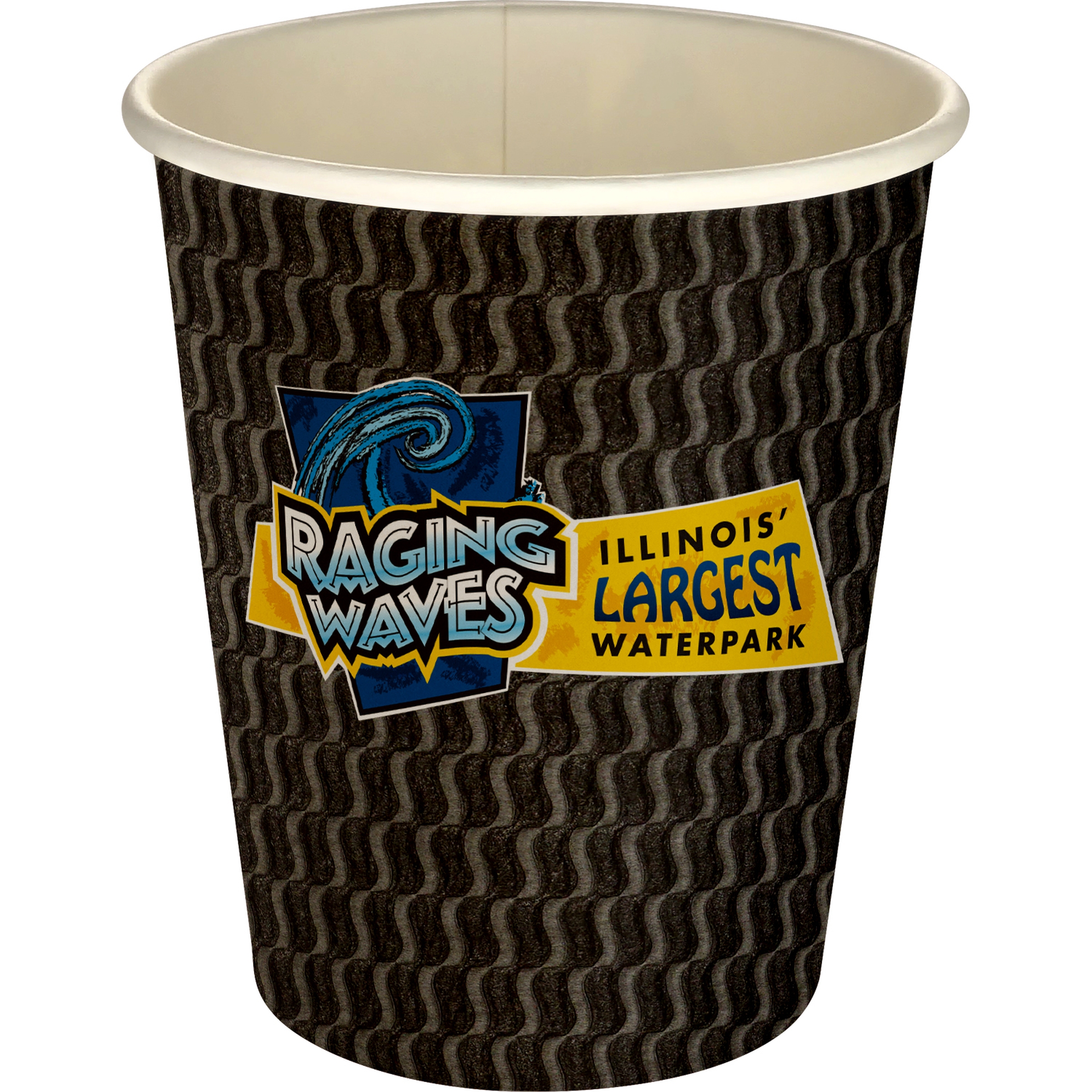 5 oz Full Color Wave Paper Cup 1