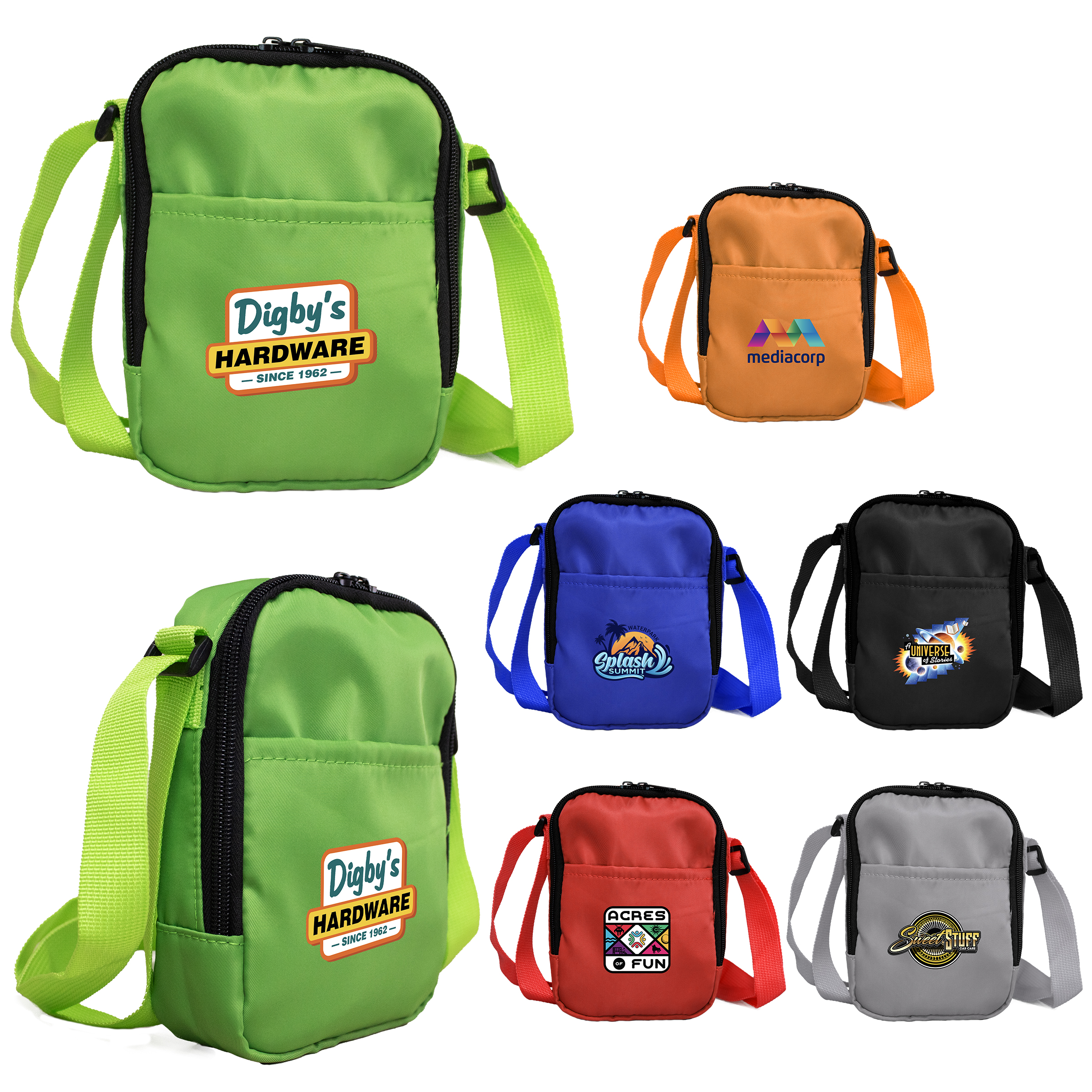 Sporty Recycled Crossbody Bag 1