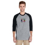 Gildan Heavy Cotton™ Raglan Three-Quarter Sleeve T-Shirt 1 Gildan Heavy Cotton™ Raglan Three-Quarter Sleeve T-Shirt 1