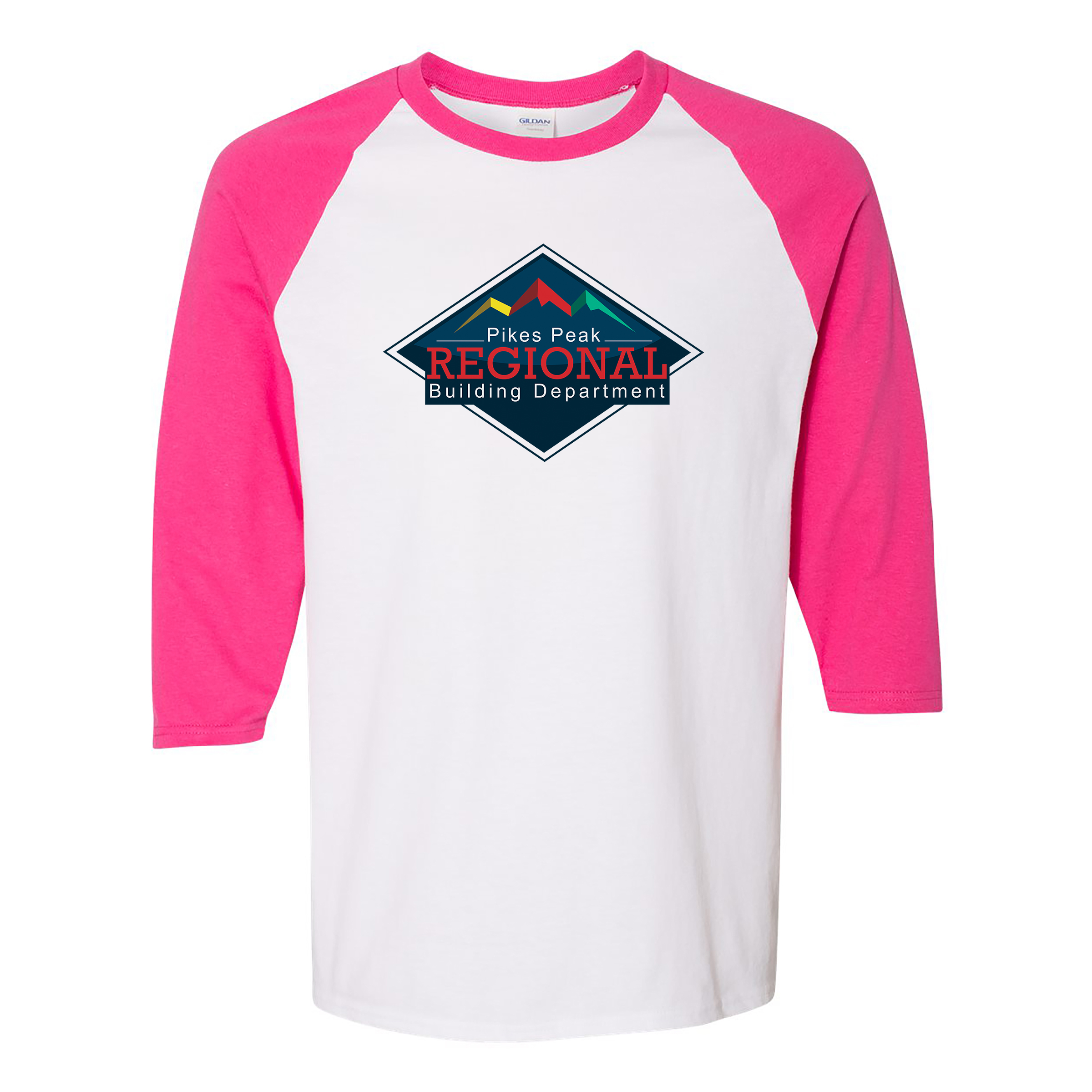 Gildan® Heavy Cotton™ Raglan Three-Quarter Sleeve T-Shirt 1