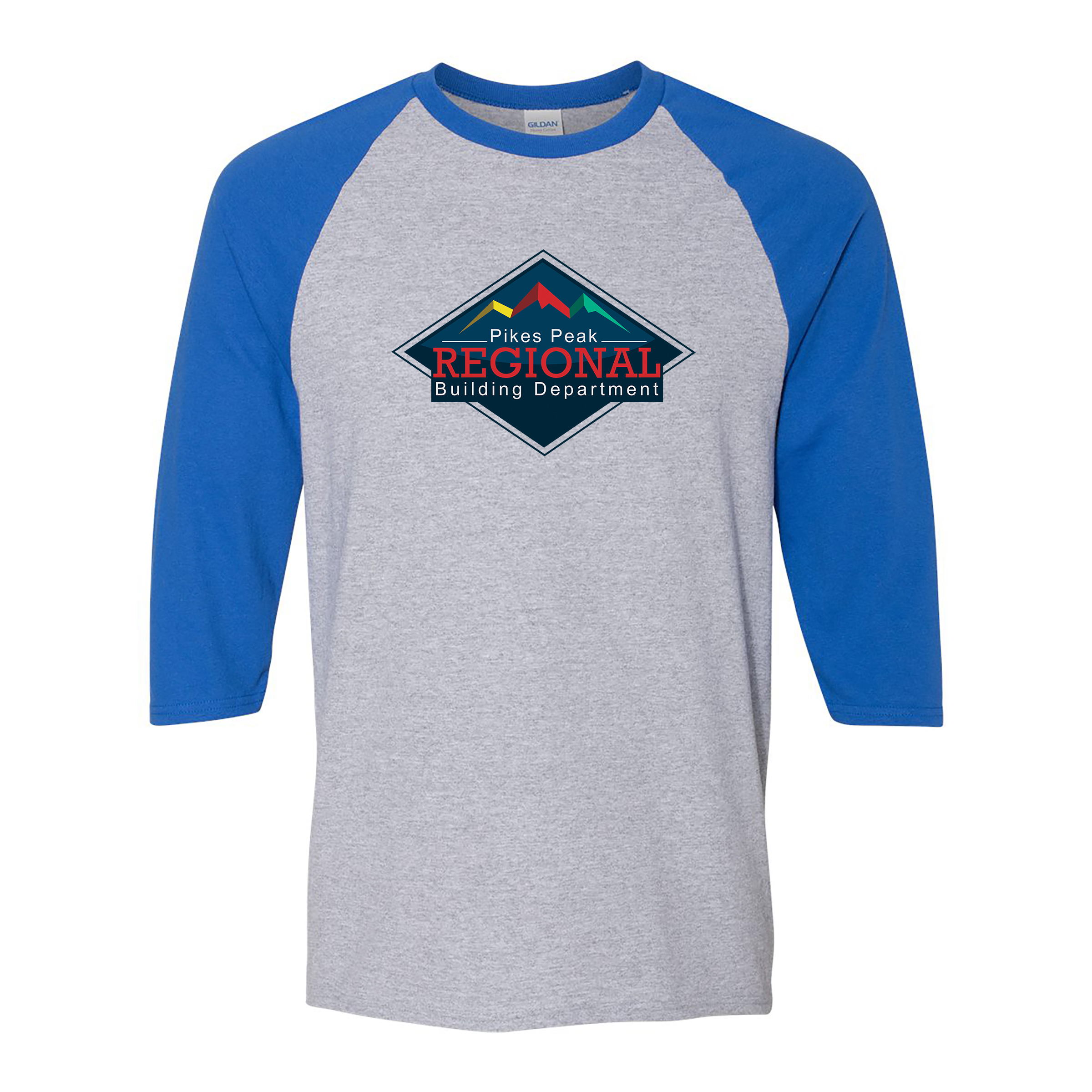 Gildan® Heavy Cotton™ Raglan Three-Quarter Sleeve T-Shirt 1
