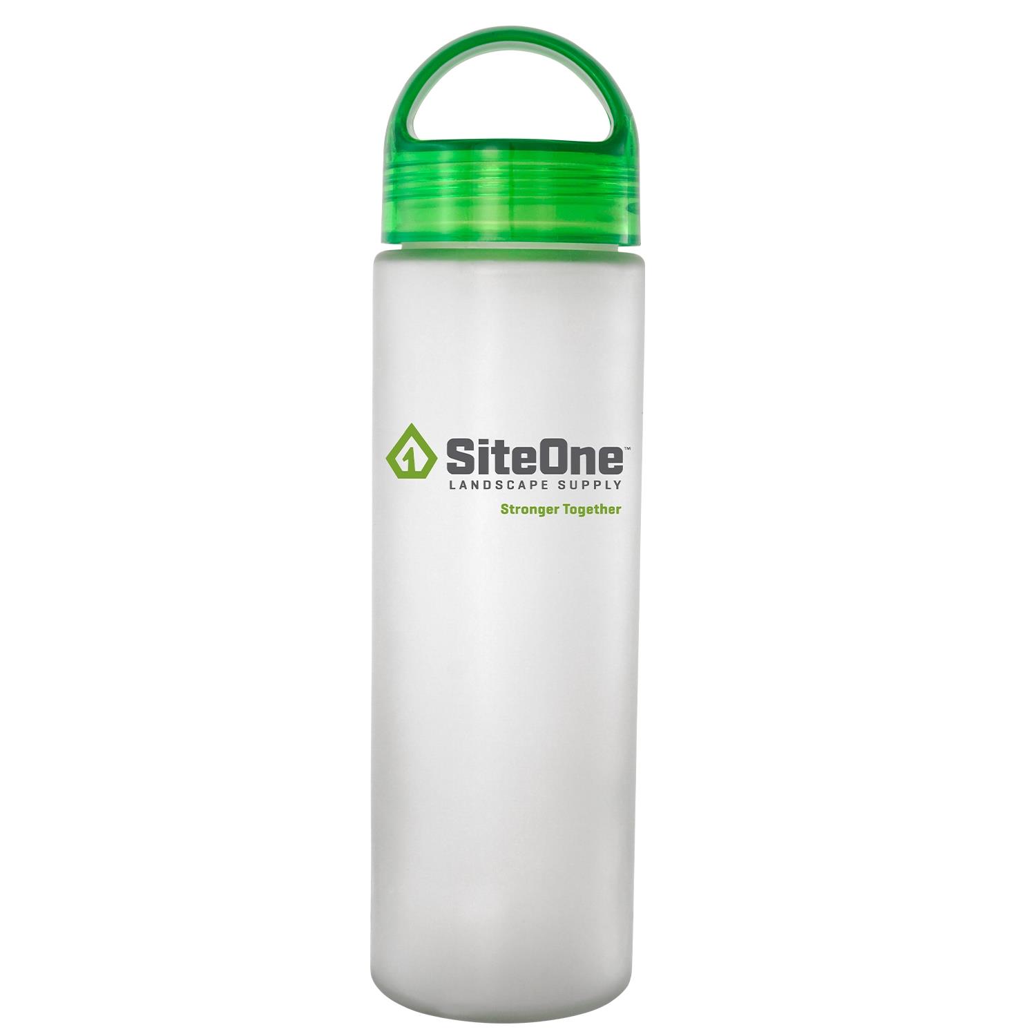 Arch 22 oz. Full Color Frosted Glass Bottle 1