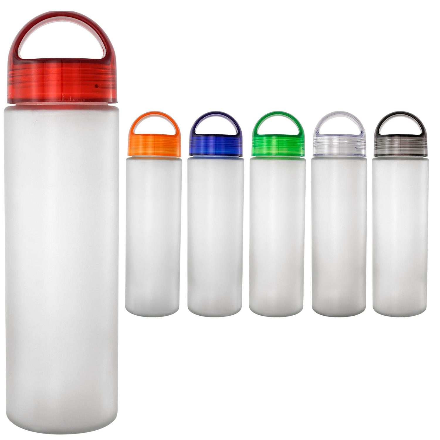 Arch 22 oz. Full Color Frosted Glass Bottle 1