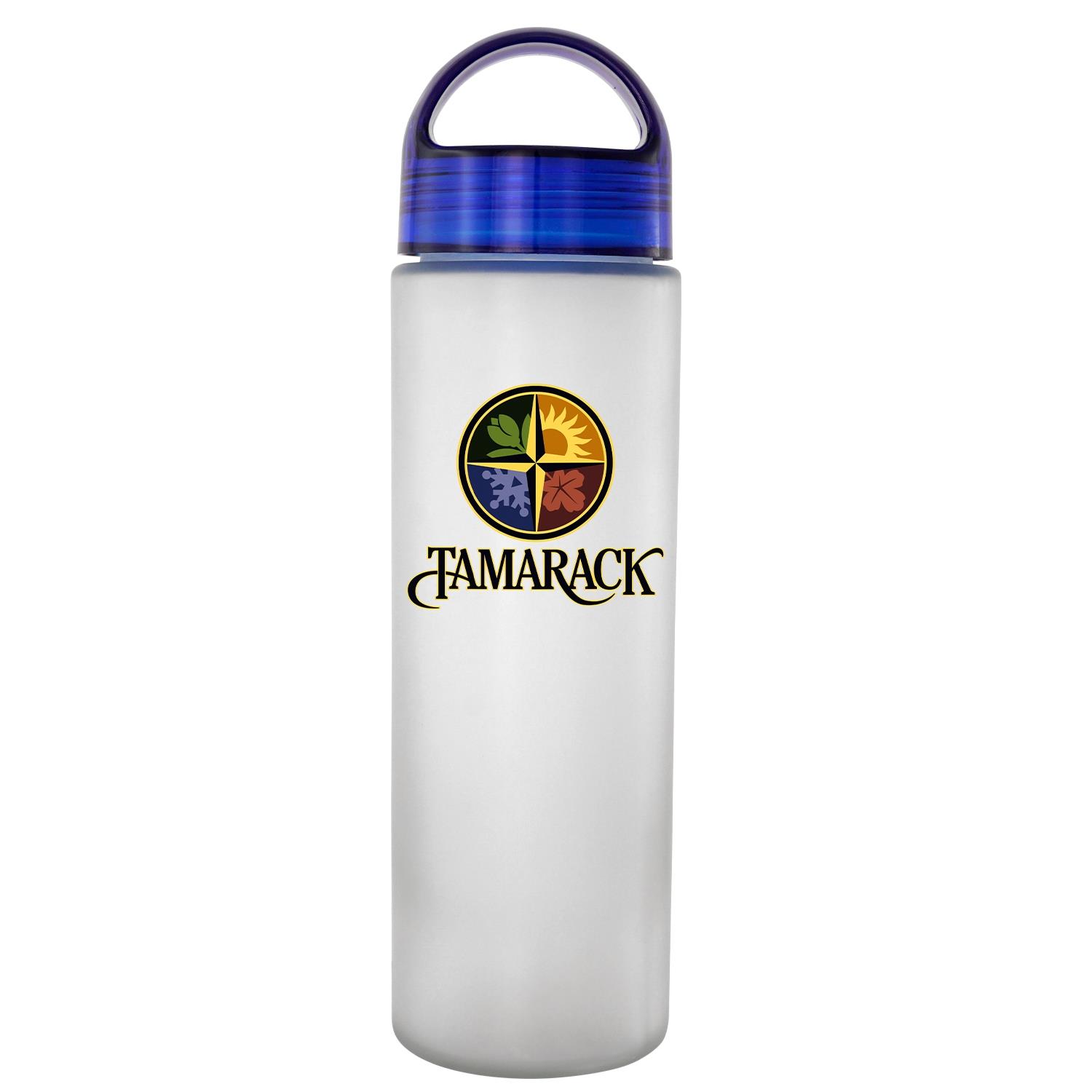 Arch 22 oz. Full Color Frosted Glass Bottle 1