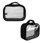 Clear Cosmetic Travel Pouch 2 Clear Cosmetic Travel Pouch 2