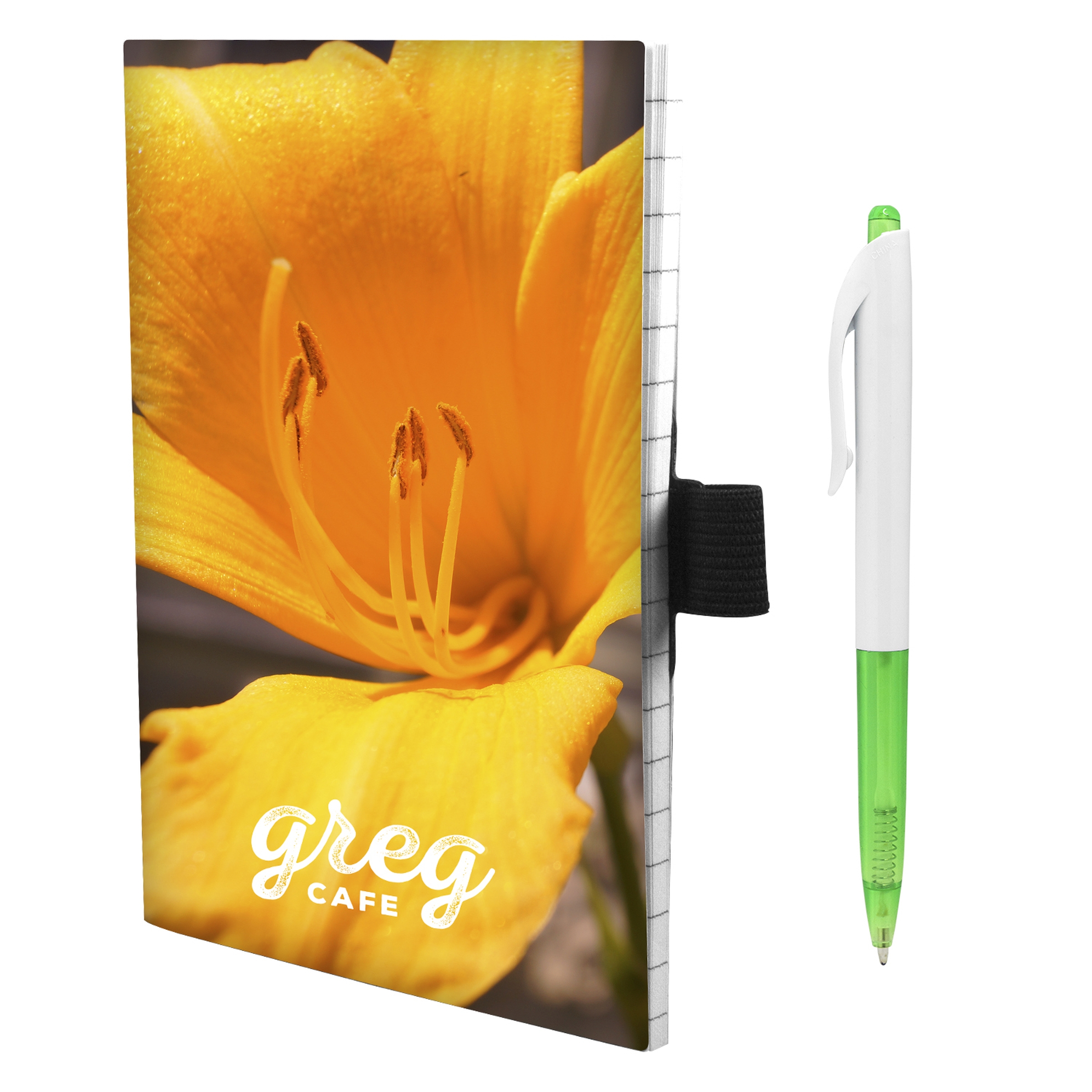 4" x 6" Perfect Paper Cover Notebook with Pen 1