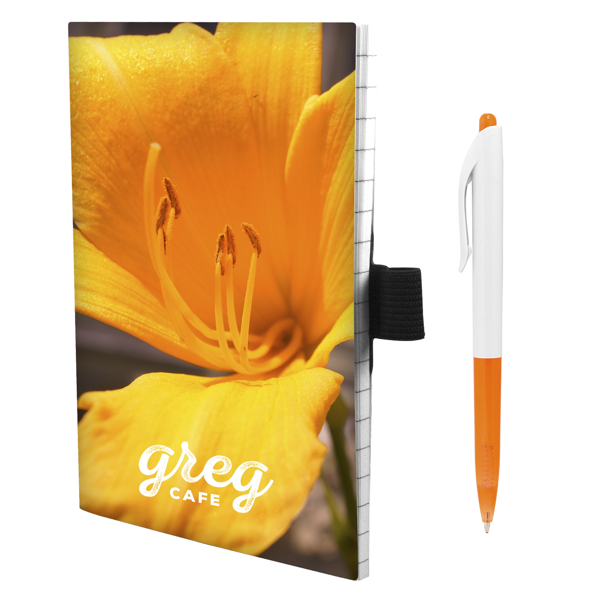 4" x 6" Perfect Paper Cover Notebook with Pen 1