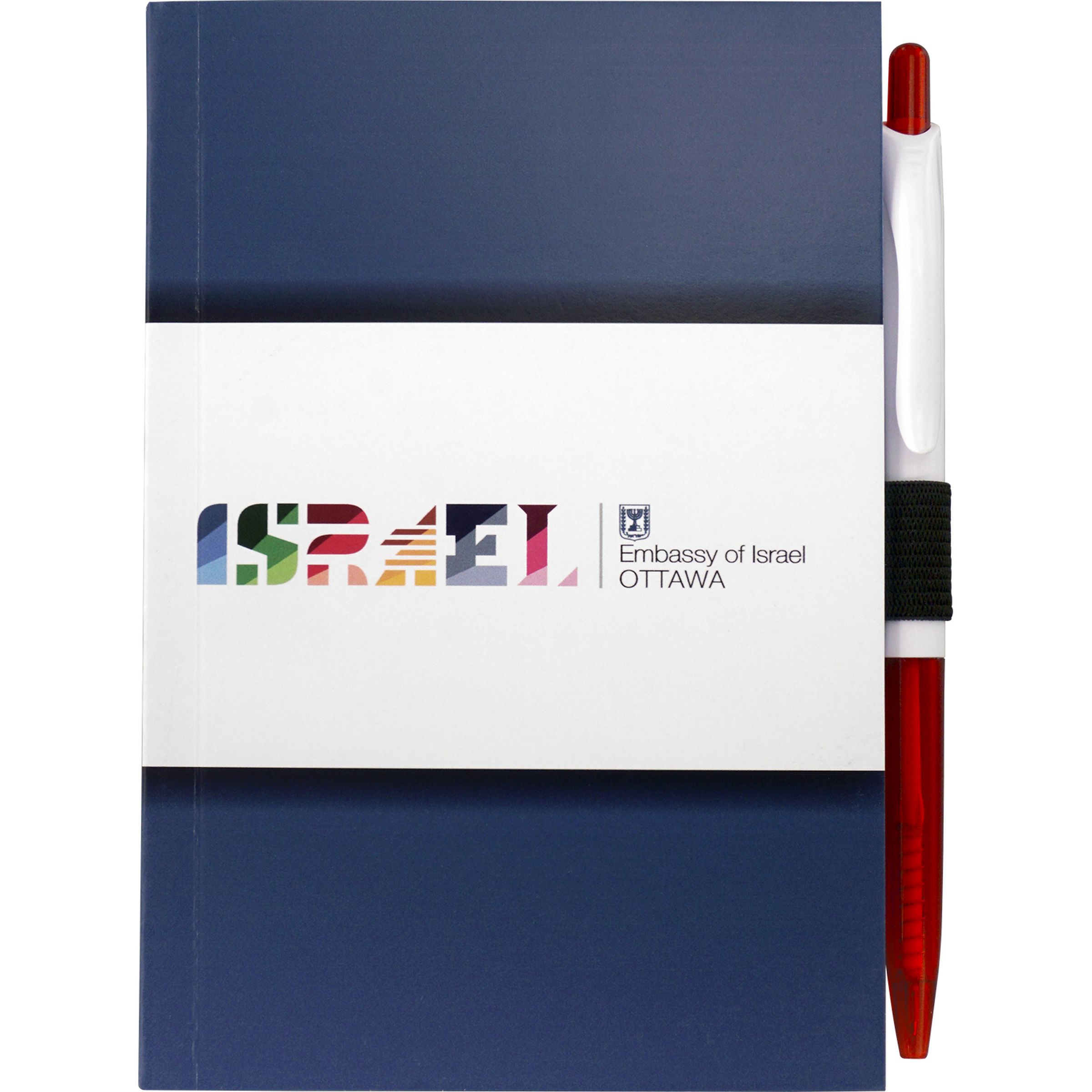 4" x 6" Perfect Paper Cover Notebook with Pen 1