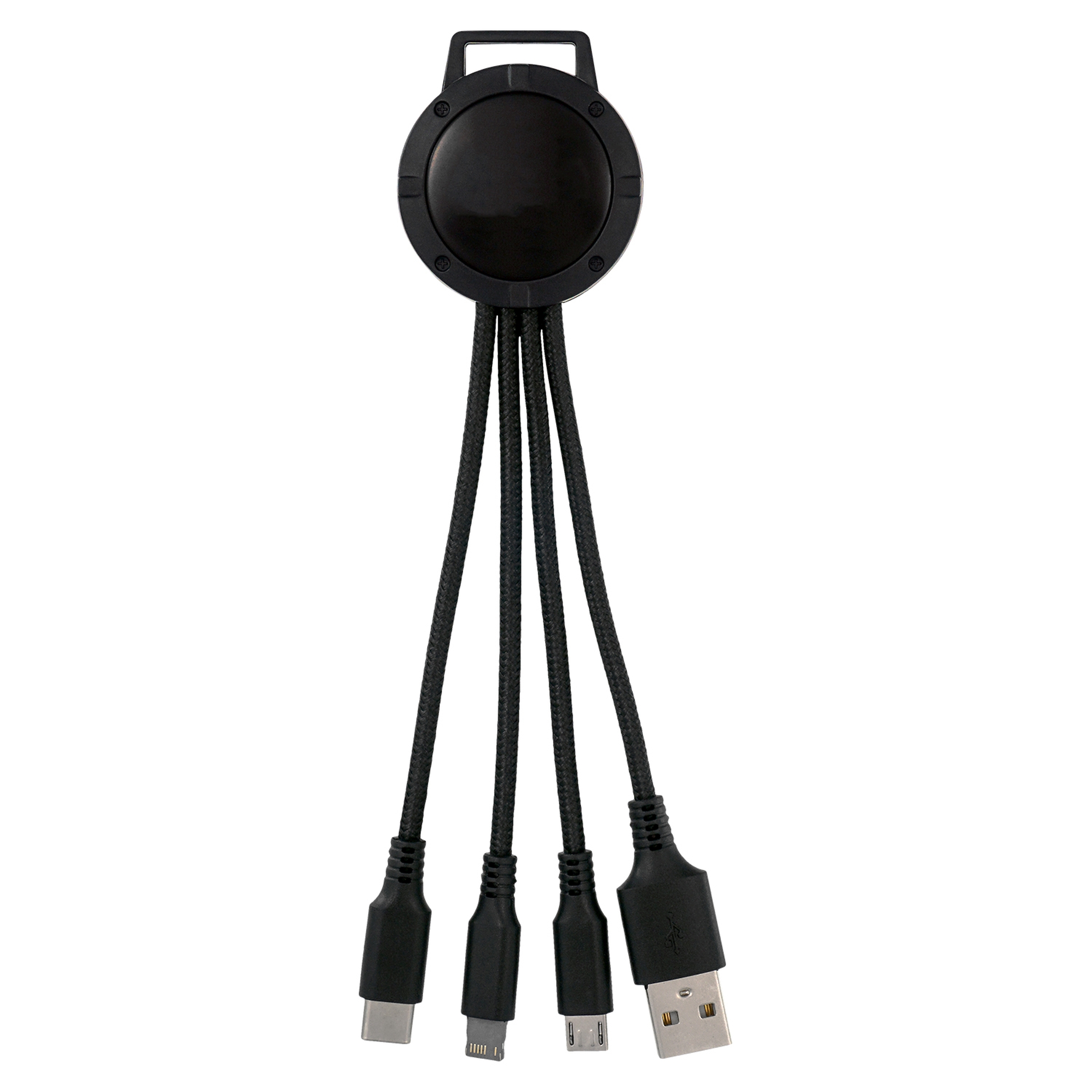 Light Up Color Two Tone 3-in-1 Charging Cable 1