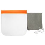 Workout No Touch Pouch - Orange-Blank Workout No Touch Pouch - Orange-Blank