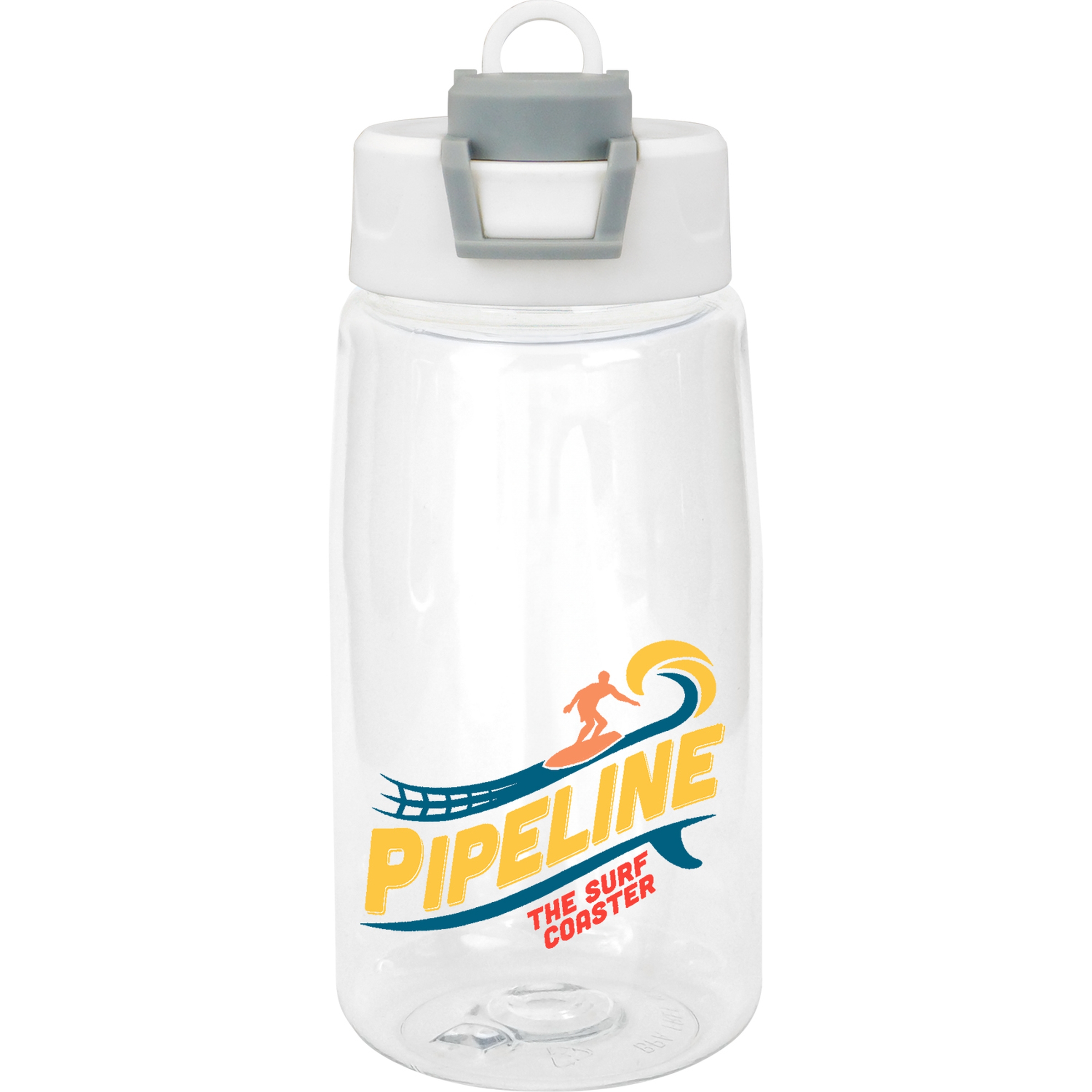 Two Tone Pop Up 18 oz. Recycled Bottle 1