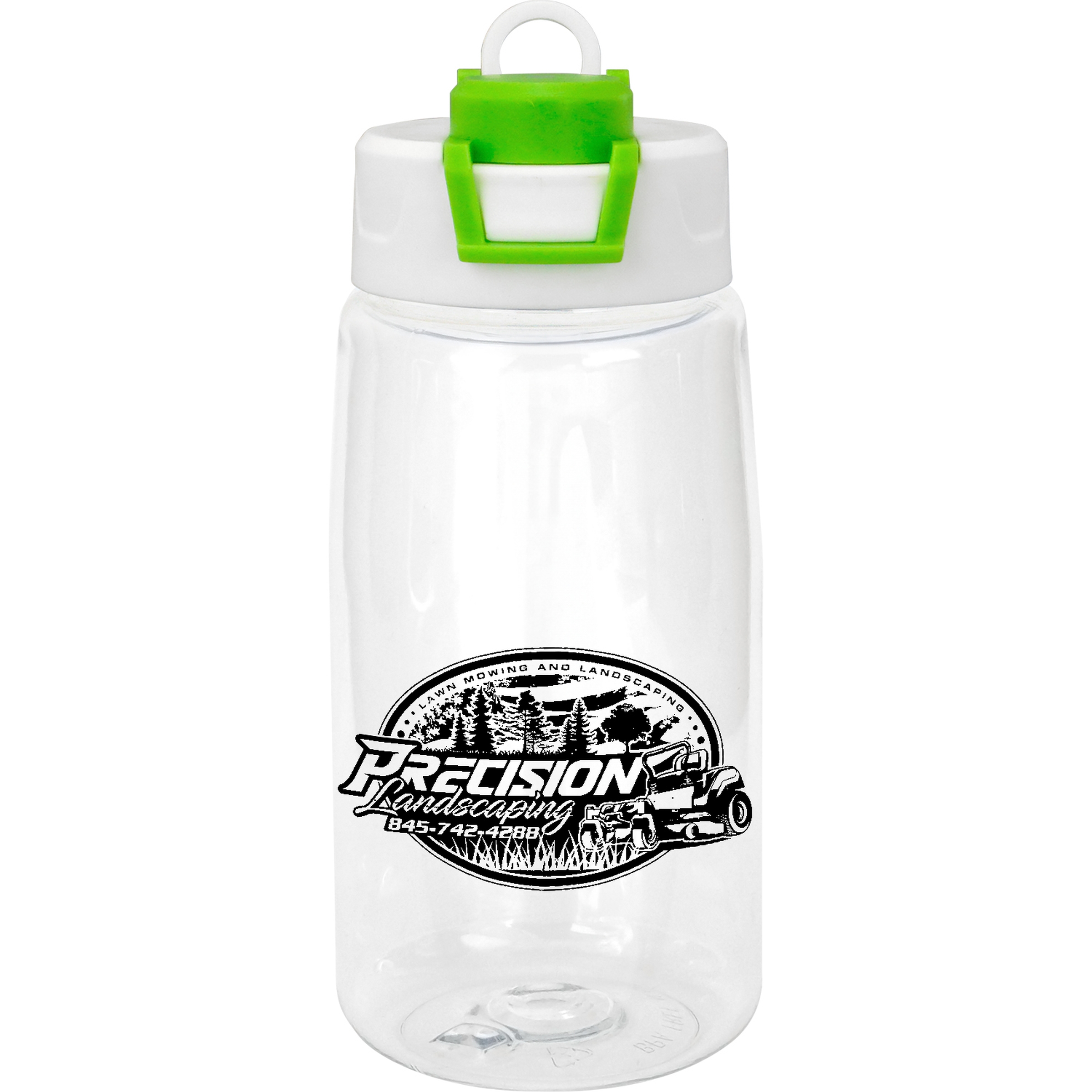 Two Tone Pop Up 18 oz. Recycled Bottle 1
