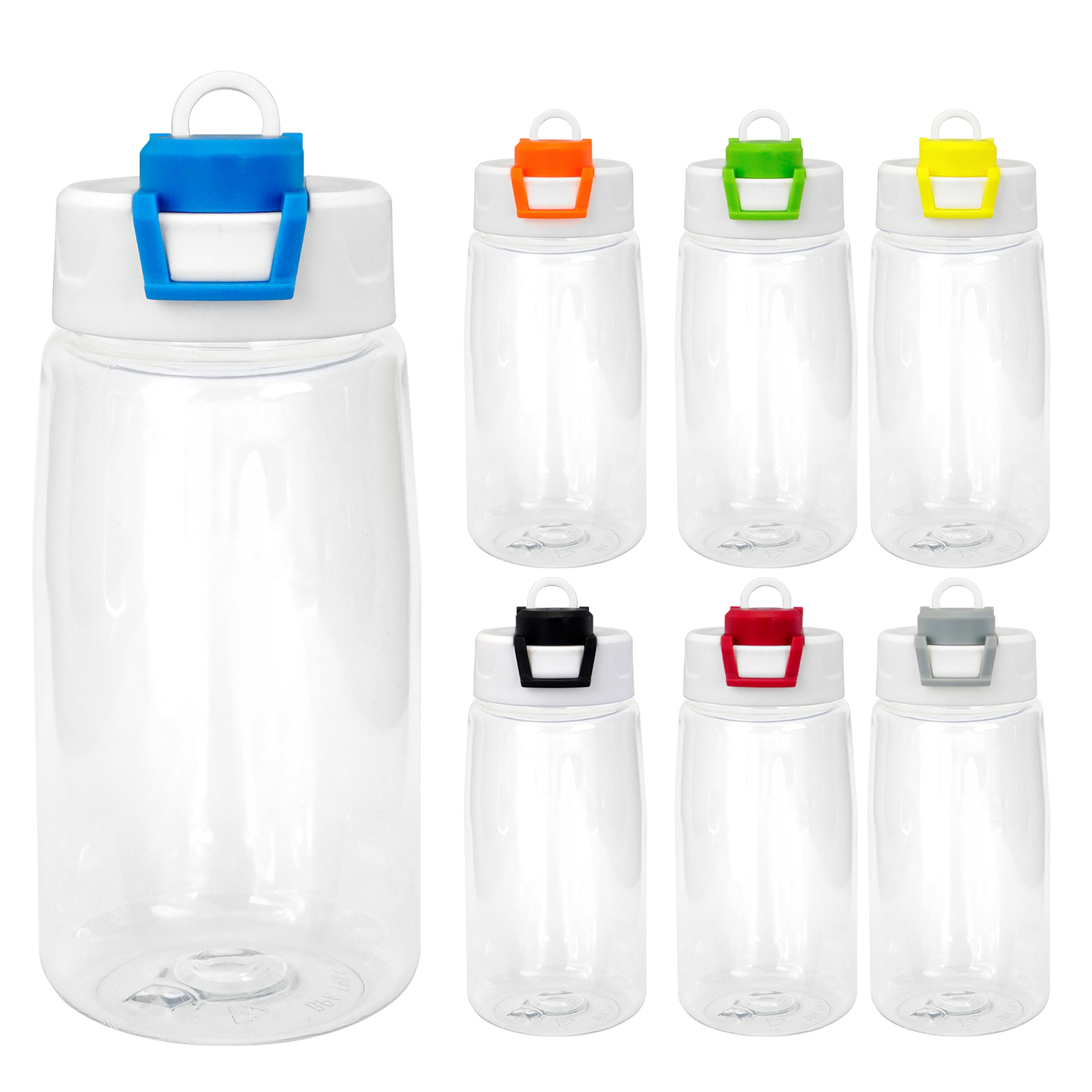 Two Tone Pop Up 18 oz. Recycled Bottle 1