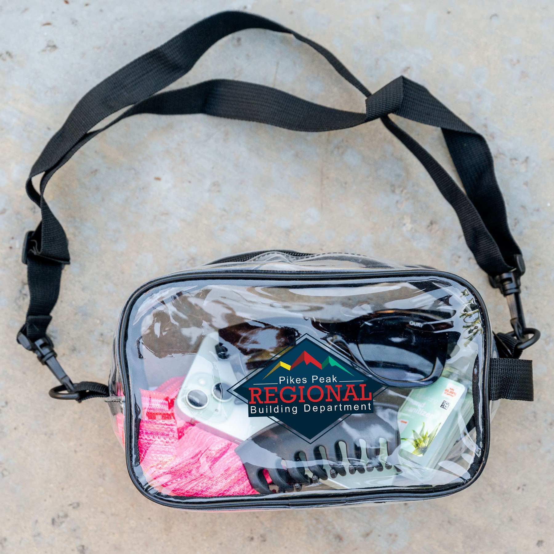 Clear Crossbody Bag 1
