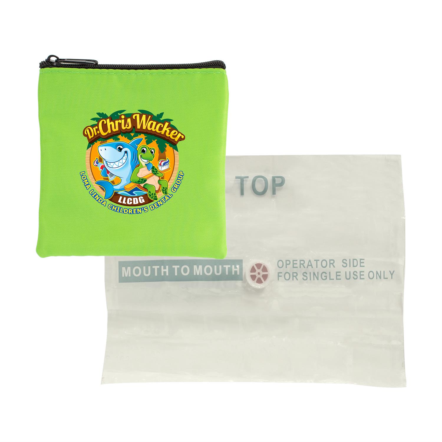 Colorful RPET CPR Face Shield Set 1