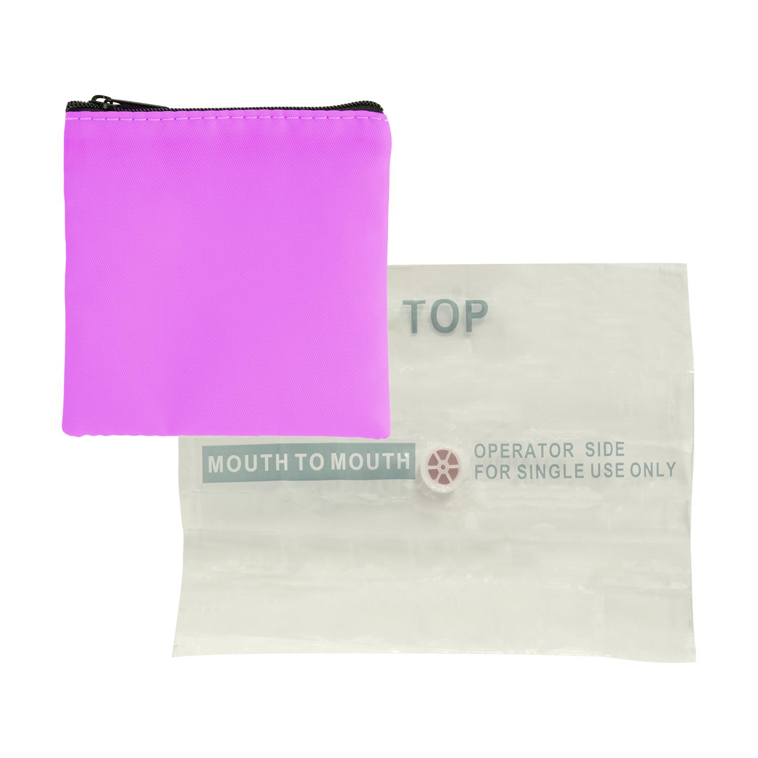 Colorful RPET CPR Face Shield Set 1