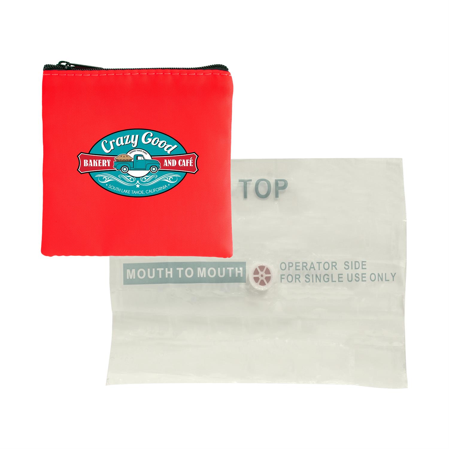 Colorful RPET CPR Face Shield Set 1