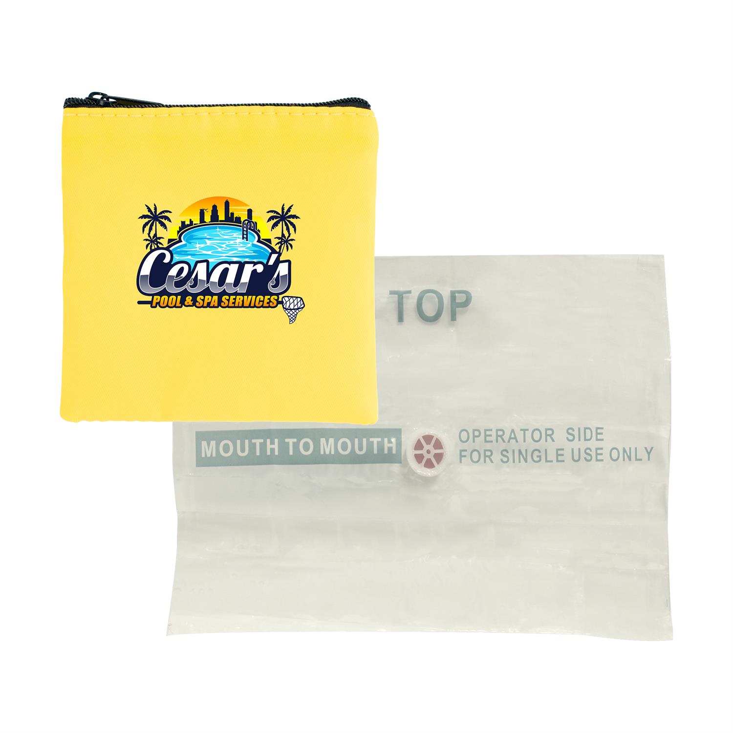 Colorful RPET CPR Face Shield Set 1