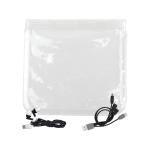 Clear Cable & Ear Bud Set - Black Clear Cable & Ear Bud Set - Black