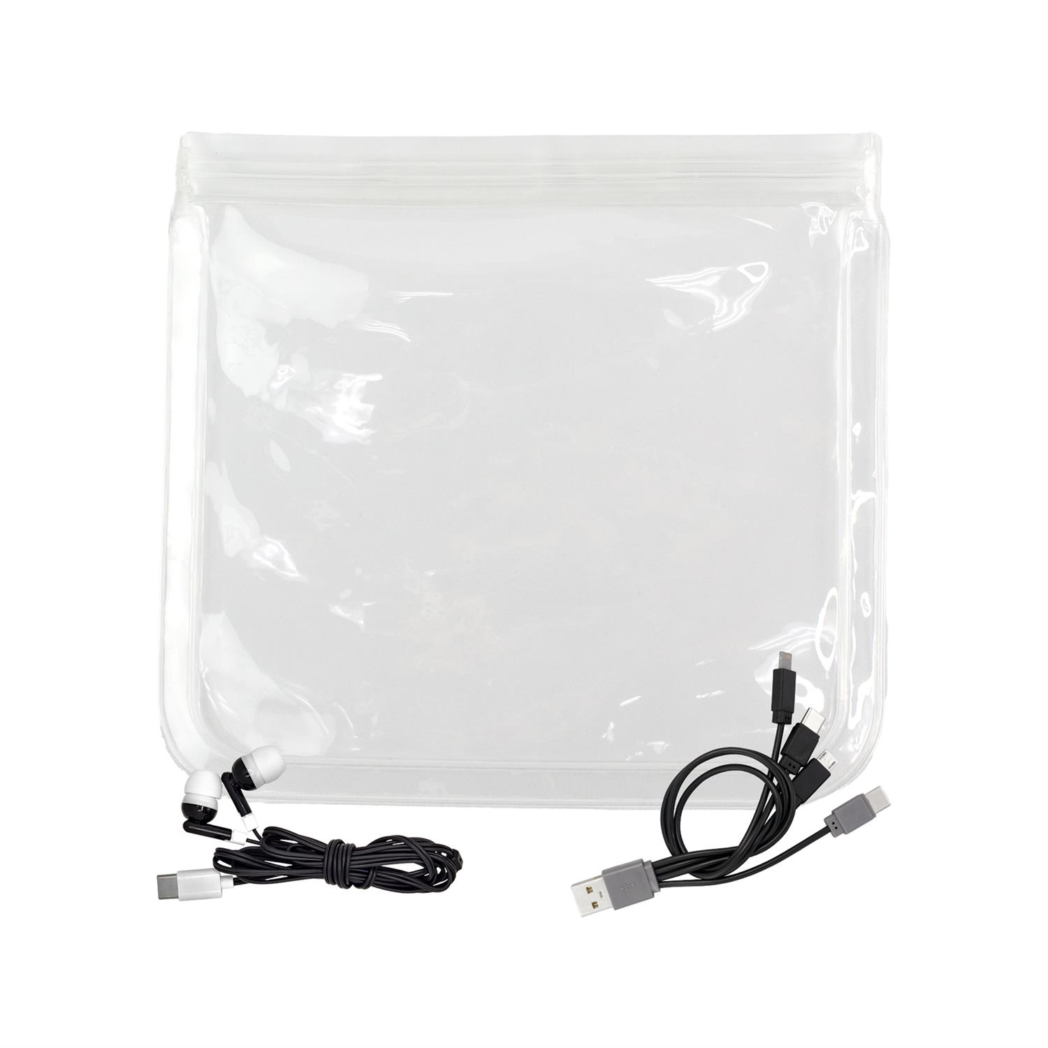 Clear Cable & Ear Bud Set 1