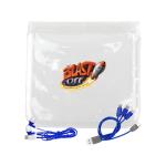 Clear Cable & Ear Bud Set - Blue Clear Cable & Ear Bud Set - Blue