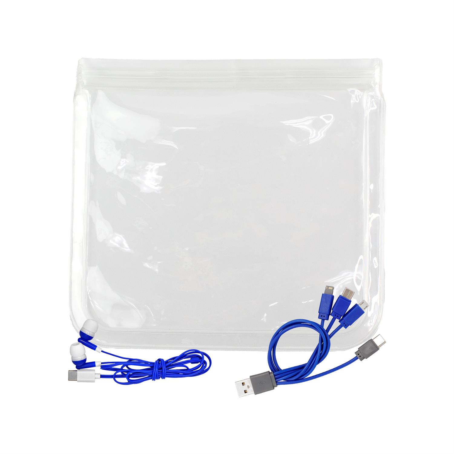 Clear Cable & Ear Bud Set 1