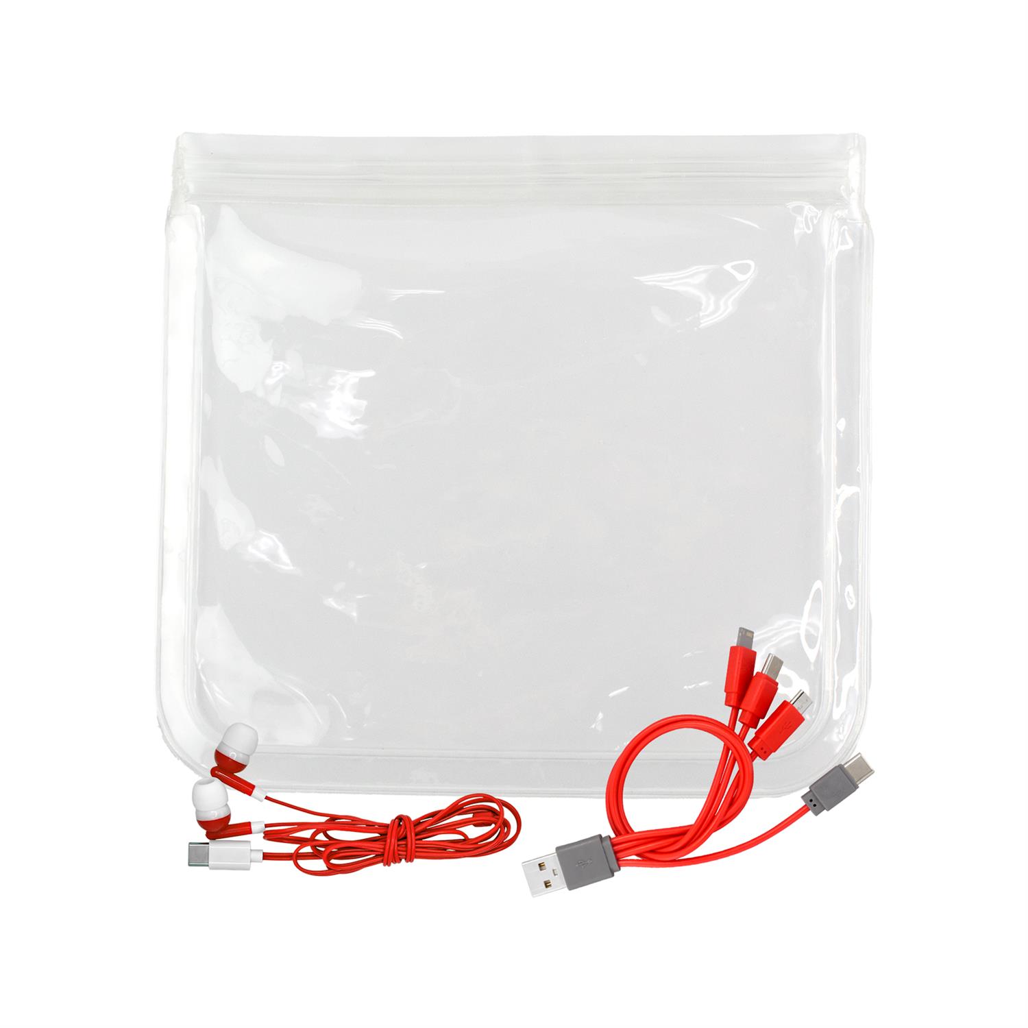 Clear Cable & Ear Bud Set 1