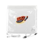 Clear Cable & Ear Bud Set - White Clear Cable & Ear Bud Set - White