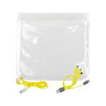 Clear Cable & Ear Bud Set - Yellow Clear Cable & Ear Bud Set - Yellow