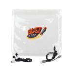 Clear Cable & Ear Bud Set - Black Clear Cable & Ear Bud Set - Black