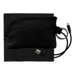 Zip Around A to C Cloth Set - Black Blank Zip Around A to C Cloth Set - Black Blank