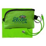 Zip Around A to C Cloth Set - Green Logo Zip Around A to C Cloth Set - Green Logo