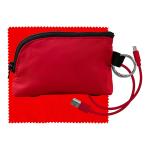 Zip Around A to C Cloth Set - Red Blank Zip Around A to C Cloth Set - Red Blank