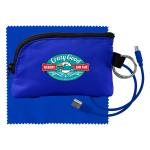 Zip Around A to C Cloth Set - Blue Logo Zip Around A to C Cloth Set - Blue Logo
