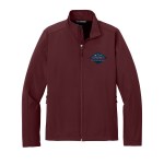 Port Authority® Core Soft Shell Jacket - Maroon Logo Port Authority® Core Soft Shell Jacket - Maroon Logo