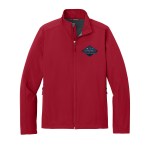 Port Authority® Core Soft Shell Jacket - Rich Red Logo Port Authority® Core Soft Shell Jacket - Rich Red Logo