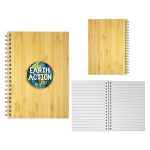 5" X 7" Bamboo Spiral Notebook 1 5" X 7" Bamboo Spiral Notebook 1