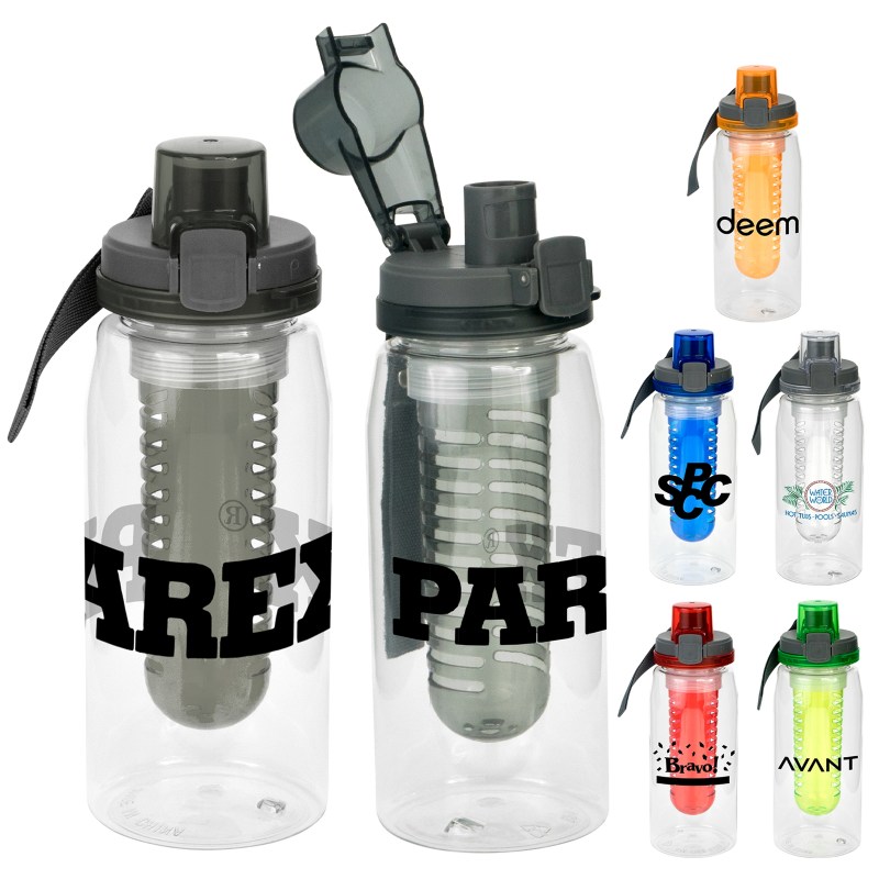 Locking Lid 25 oz. Recycled Bottle with Infuser 1 Locking Lid 25 oz. Recycled Bottle with Infuser 1