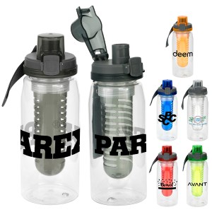 Locking Lid 25 oz. Recycled Bottle with Infuser 1 Locking Lid 25 oz. Recycled Bottle with Infuser 1