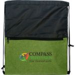 Ridge Drawstring Backpack - green Ridge Drawstring Backpack - green