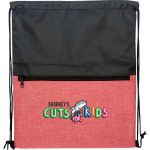 Ridge Drawstring Backpack - red Ridge Drawstring Backpack - red