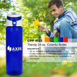 Trendy 24 oz. Colorful Bottle - Lifestyle Trendy 24 oz. Colorful Bottle - Lifestyle