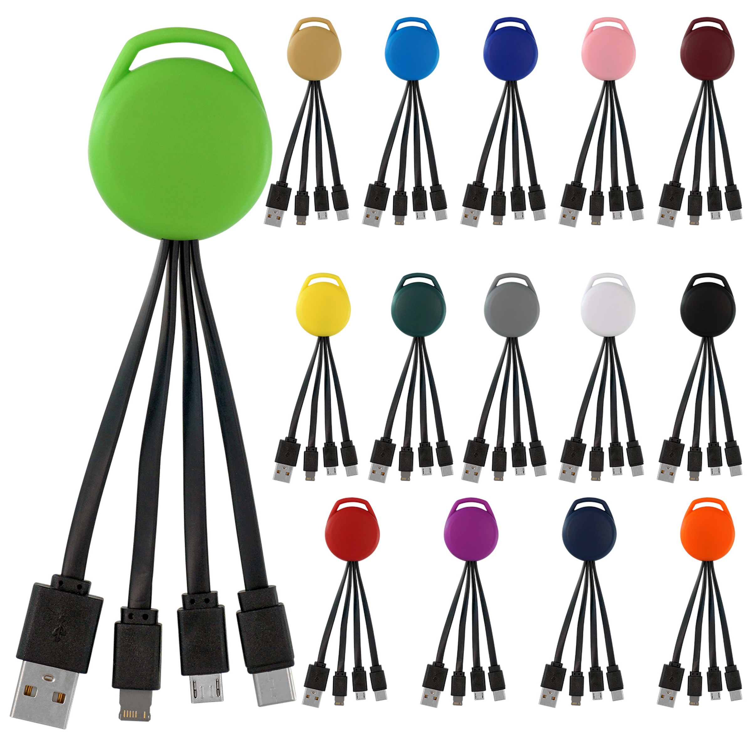 Vivid 3-in-1 Charging Cable 1
