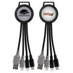Light Up Two Tone 3-in-1 Duo Charging Cable 1 Light Up Two Tone 3-in-1 Duo Charging Cable 1