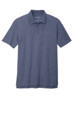 Port Authority® C-FREE ® Cotton Blend Pique Polo - Navy Heather Blue Port Authority® C-FREE ® Cotton Blend Pique Polo - Navy Heather Blue